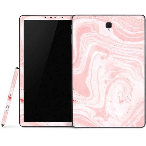 Pink Marbling Samsung Galaxy Tab Skin