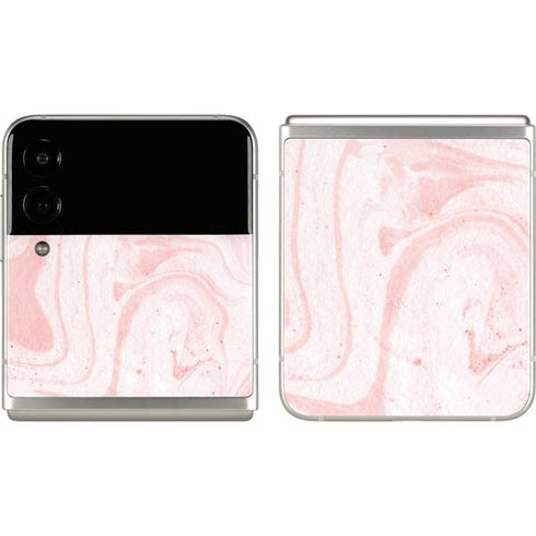 Pink Marbling Galaxy Z Flip3 5G Skin
