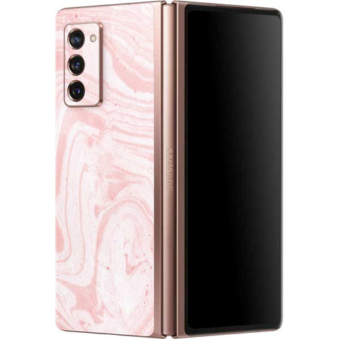 Pink Marbling Galaxy Z Fold2 5G Skin