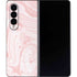 Pink Marbling Galaxy Z Fold4 5G Skin