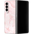 Pink Marbling Galaxy Z Fold4 5G Skin