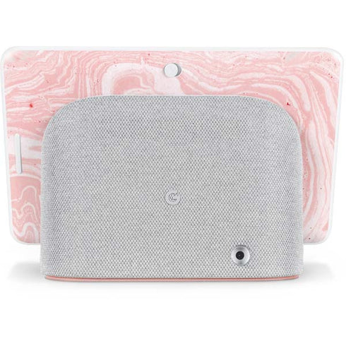 Pink Marbling Google Home Hub Skin
