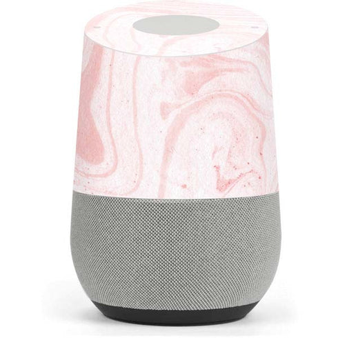 Pink Marbling Google Home Skin