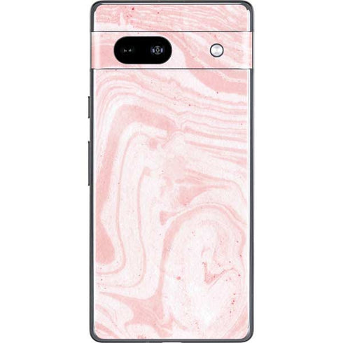 Pink Marbling Google Pixel 7a Skin