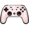 Pink Marbling Google Stadia Controller Skin