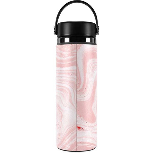 Pink Marbling Hydro Flask 20oz Wide Mouth Skin