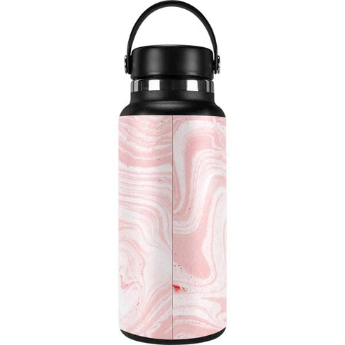 Pink Marbling Hydro Flask 32oz Wide Mouth Skin