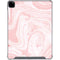 Pink Marbling iPad Pro 12.9in (2020) Clear Case