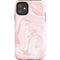 Pink Marbling iPhone 11 Impact Case