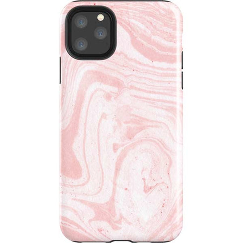 Pink Marbling iPhone 11 Pro Max Impact Case