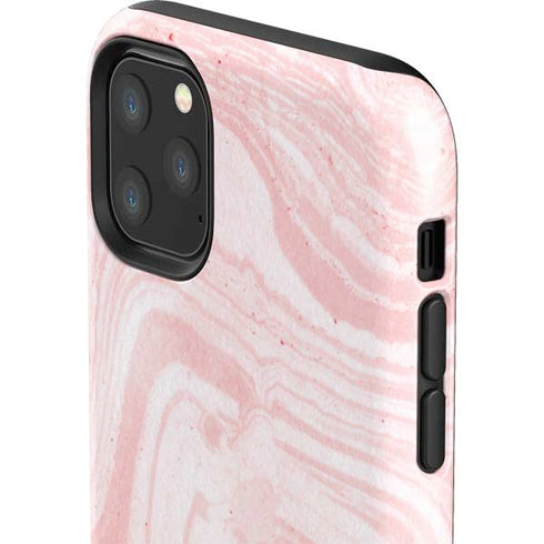 Pink Marbling iPhone 11 Pro Max Impact Case
