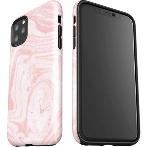 Pink Marbling iPhone 11 Pro Max Impact Case