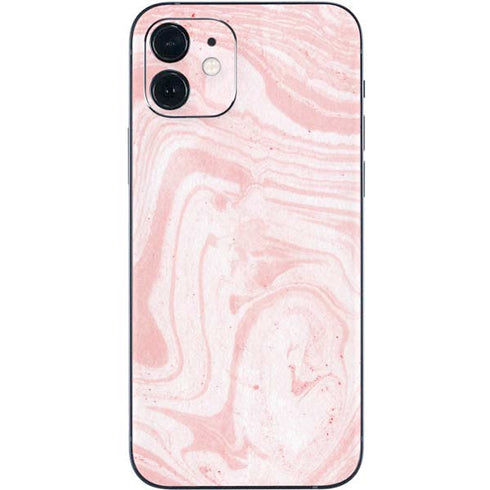 Pink Marbling iPhone 12 Mini Skin