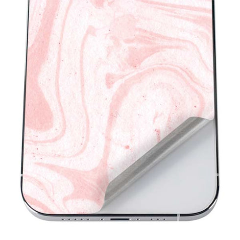Pink Marbling iPhone 12 Pro Skin