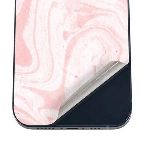 Pink Marbling iPhone 12 Skin