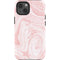 Pink Marbling iPhone 13 Impact Case