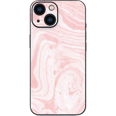 Pink Marbling iPhone 13 Mini Skin