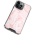 Pink Marbling iPhone 13 Pro Clear Case