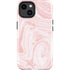Pink Marbling iPhone 14 Plus Impact Case