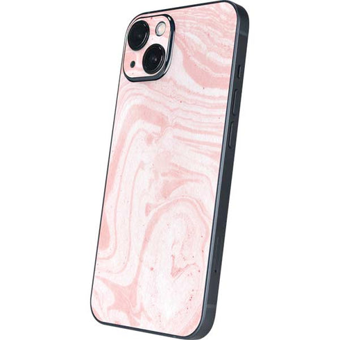 Pink Marbling iPhone 15 Plus Skin