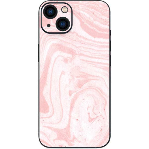 Pink Marbling iPhone 14 Plus Skin