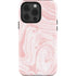 Pink Marbling iPhone 15 Pro Impact Case