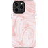 Pink Marbling iPhone 15 Pro Max Impact Case