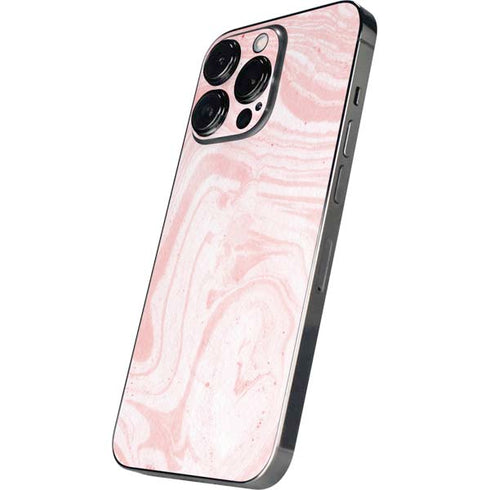 Pink Marbling iPhone 14 Pro Max Skin