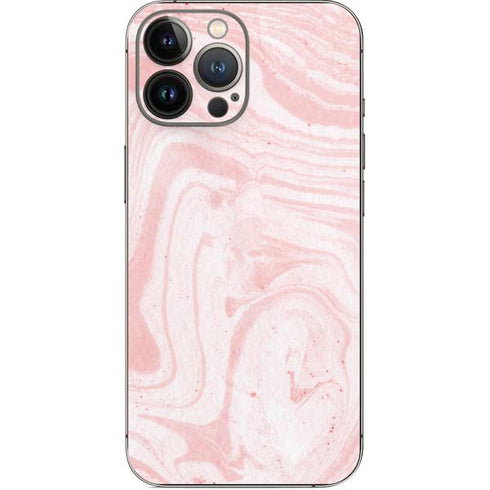 Pink Marbling iPhone 14 Pro Max Skin