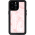 Pink Marbling iPhone 14 Pro Max Waterproof Case