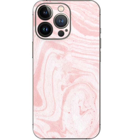Pink Marbling iPhone 14 Pro Skin
