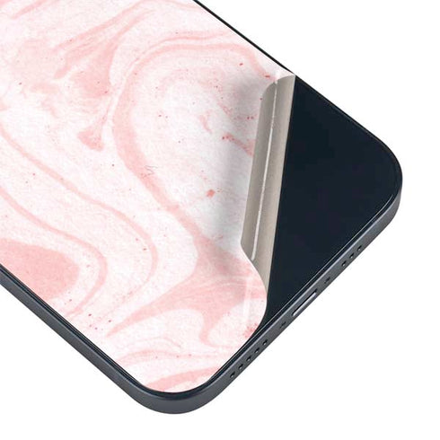 Pink Marbling iPhone 15 Skin