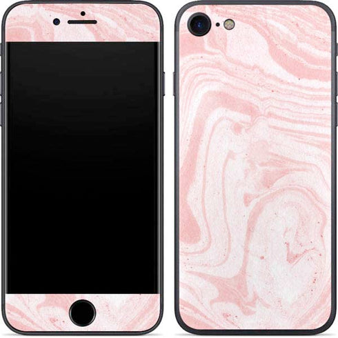 Pink Marbling iPhone 7 Skin