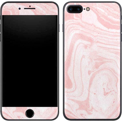 Pink Marbling iPhone 8 Plus Skin