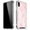 Pink Marbling iPhone XR Clear Case