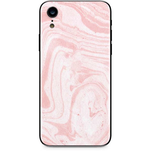 Pink Marbling iPhone XR Skin