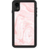 Pink Marbling iPhone XR Waterproof Case