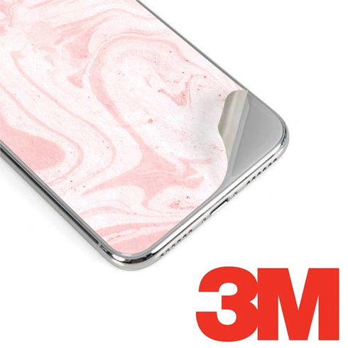 Pink Marbling iPhone XS Skin