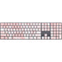 Pink Marbling Magic Keyboard with Numeric Keypad Skin