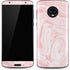 Pink Marbling Moto G6 Skin