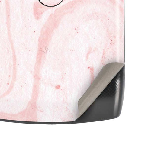 Pink Marbling Motorola RAZR Skin