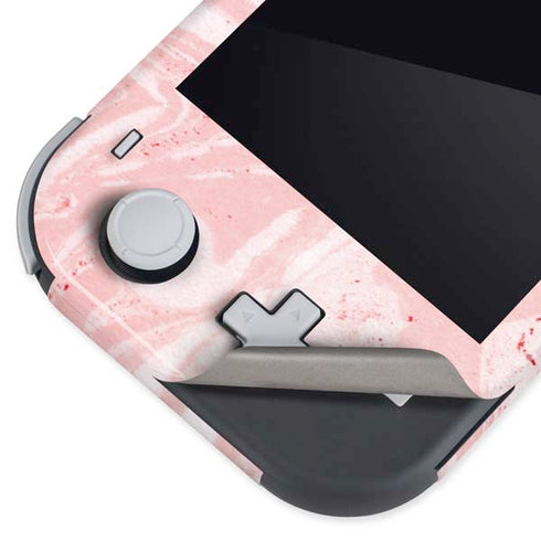 Pink Marbling Nintendo Switch Lite Skin