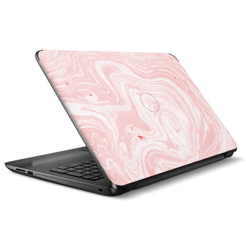 Pink Marbling HP Notebook Skin