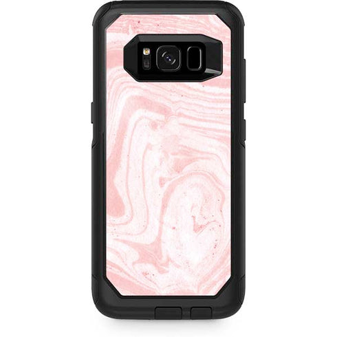 Pink Marbling Otterbox Commuter Galaxy Skin