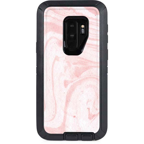 Pink Marbling Otterbox Defender Galaxy Skin
