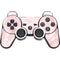 Pink Marbling PS3 Dual Shock wireless controller Skin
