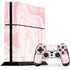 Pink Marbling PS4 Console and Controller Bundle Skin