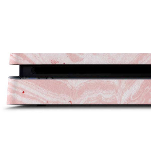 Pink Marbling PS4 Slim Skin
