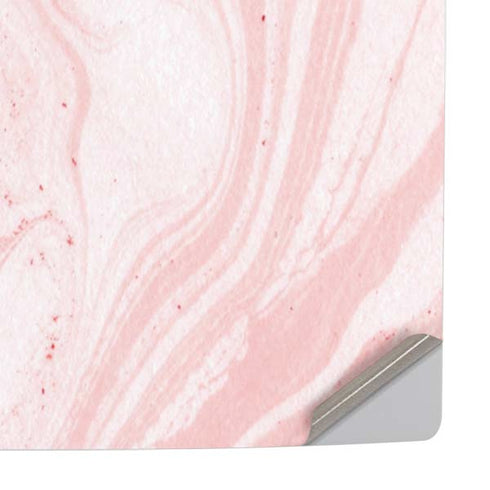 Pink Marbling PS5 Slim Disk Console Skin