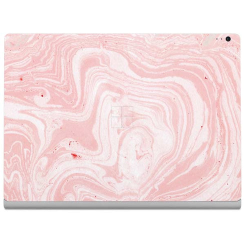 Pink Marbling Surface Book 2 13.5in Skin